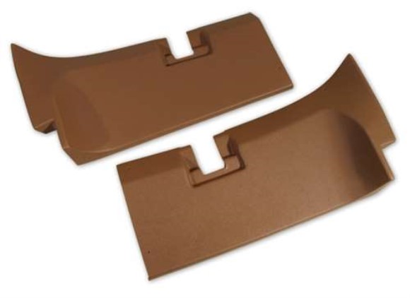 Rear Coupe Roof Panels. Dark Saddle 70-72
