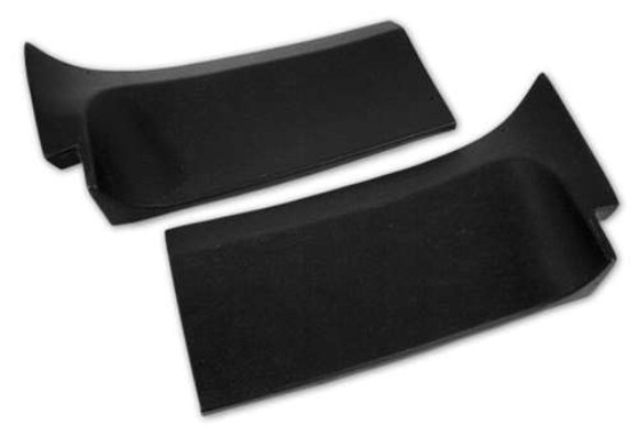 Rear Coupe Roof Panels. Black 76E 73-76