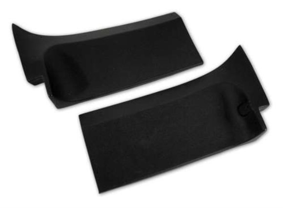 Rear Coupe Roof Panels. Black 76L 76-77