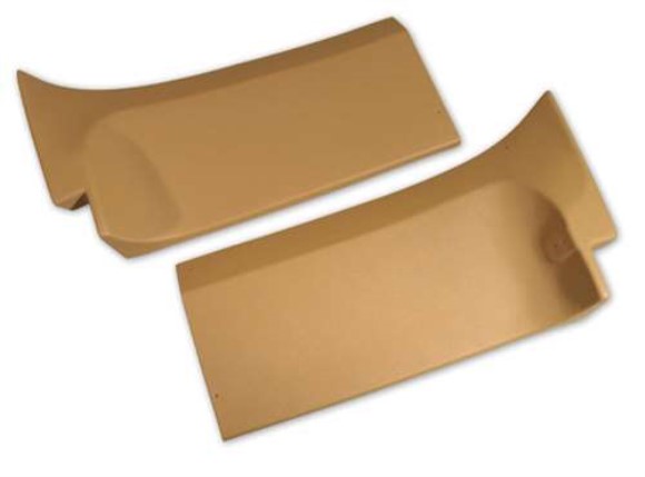 Rear Coupe Roof Panels. Buckskin 76L 76-77