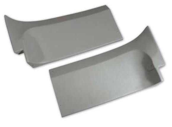 Rear Coupe Roof Panels. Smoke 76L 76-77