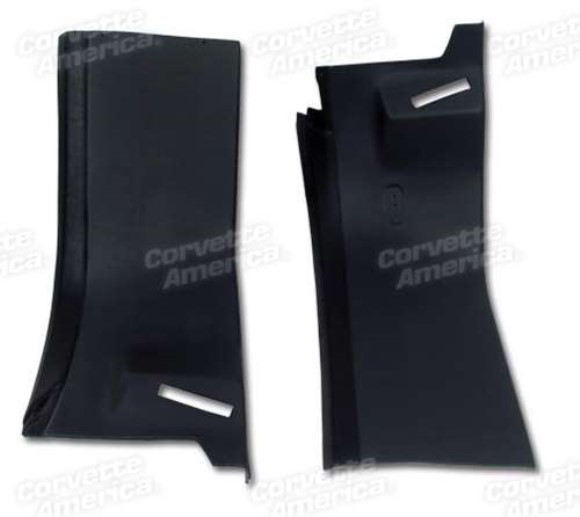 Rear Coupe Roof Panels. Charcoal 82