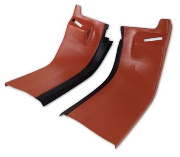 Rear Coupe Roof Panels. Cinnabar 81