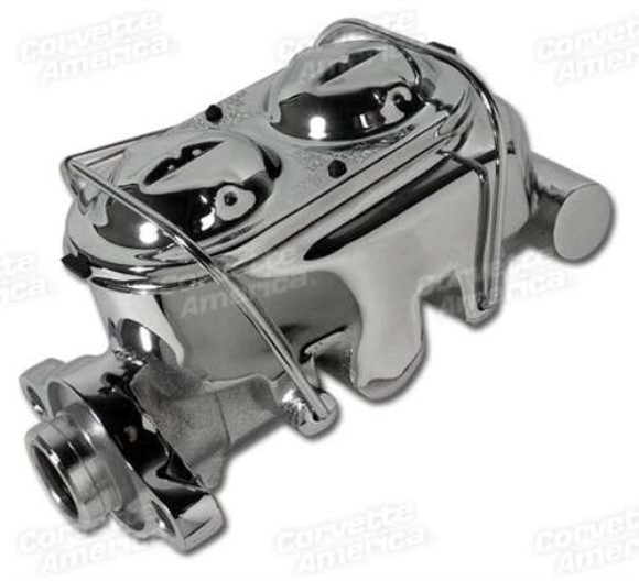 Master Cylinder. Manual Brake Chrome 67-76
