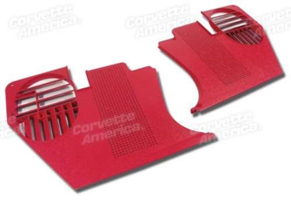 Kick Panels - Red 68-72