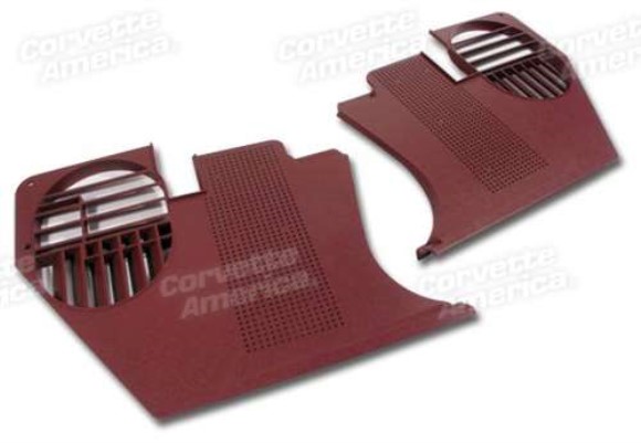 Kick Panels - Oxblood 73-75