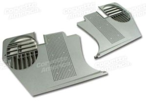 Kick Panels - Silver 74-75
