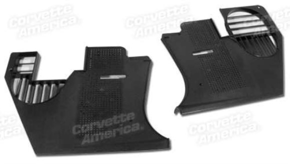 Kick Panels - Black 78-82