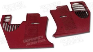 Kick Panels - Red 78-81