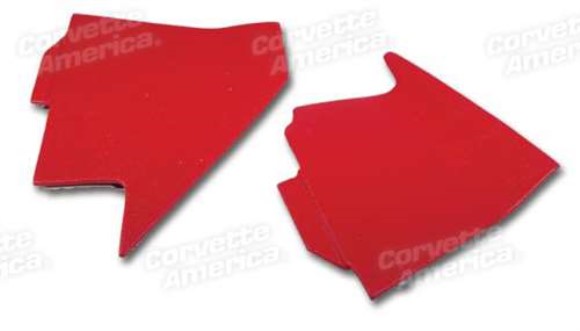 Shift Console Side Trim. Red 68