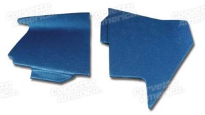 Shift Console Side Trim. Bright Blue 68