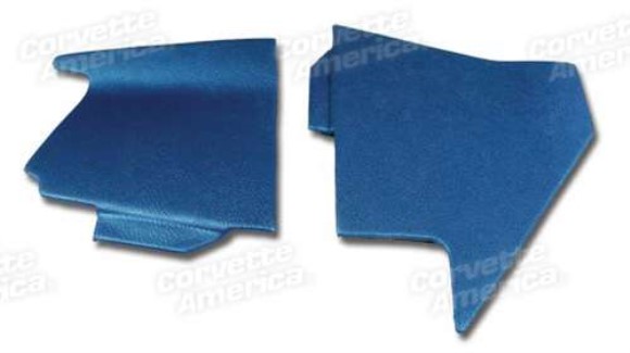 Shift Console Side Trim. Bright Blue 68
