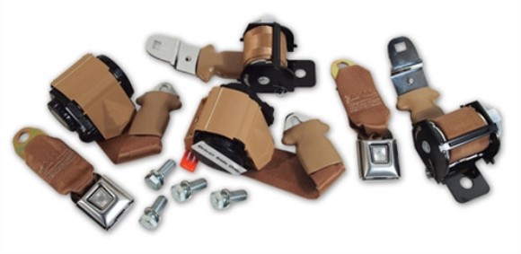 Seat Belts. Lap & Shoulder - Light Saddle 72-73