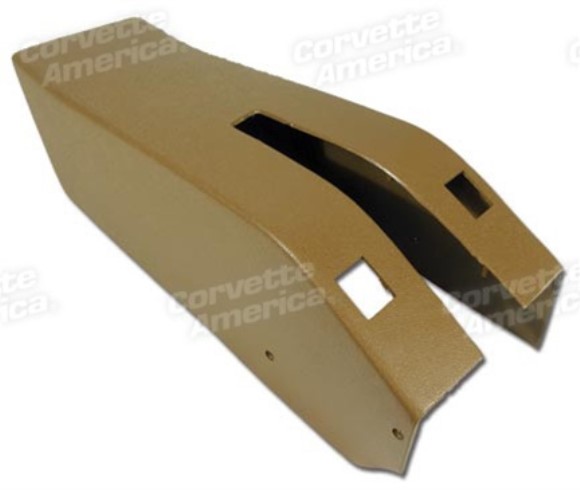 Park Brake Console. Medium Saddle With Power Windows 73-75