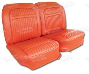 Vinyl Seat Covers. Red 58
