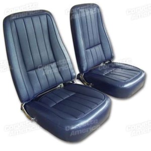Vinyl Seat Covers. Dark Blue 68