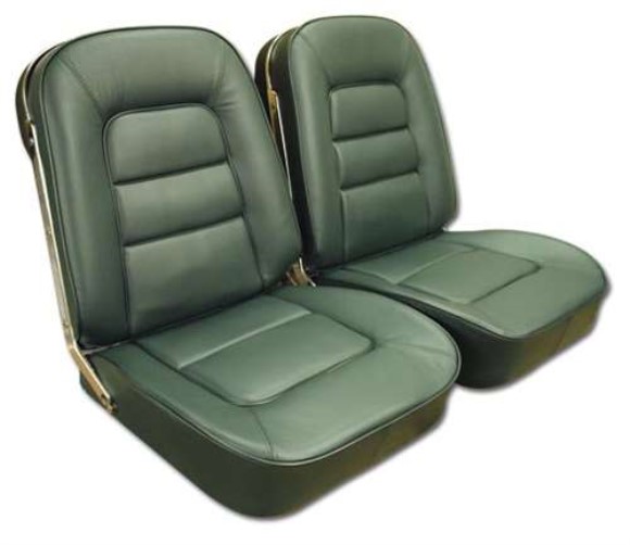 Leather Seat Covers. Green 65