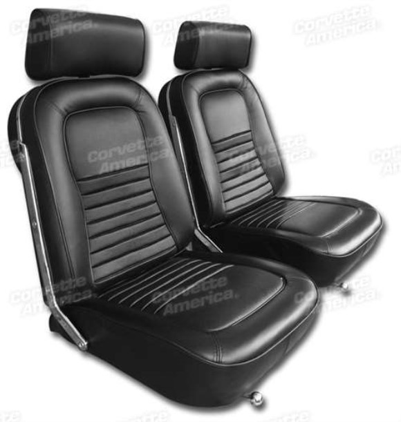 Leather Seat Covers. Black 67