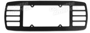 License Louver. Acrylic Black 97-04