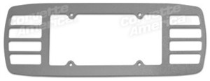 License Louver. Acrylic Chrome 97-04