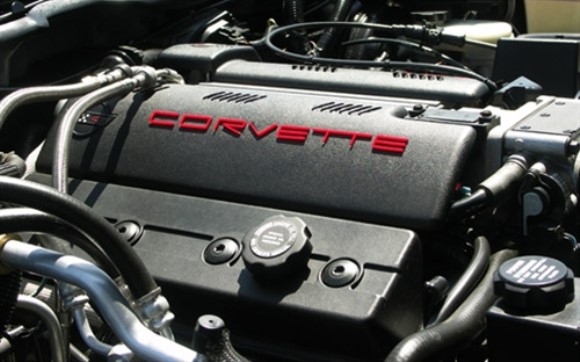 Letter Set. Fuel Rail Cover Red 92-93