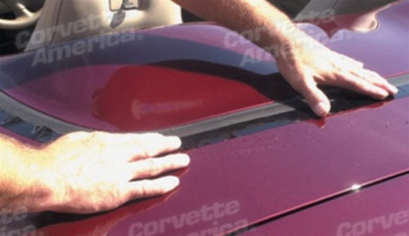Deck Lid Protector. Softtop Black 98-04
