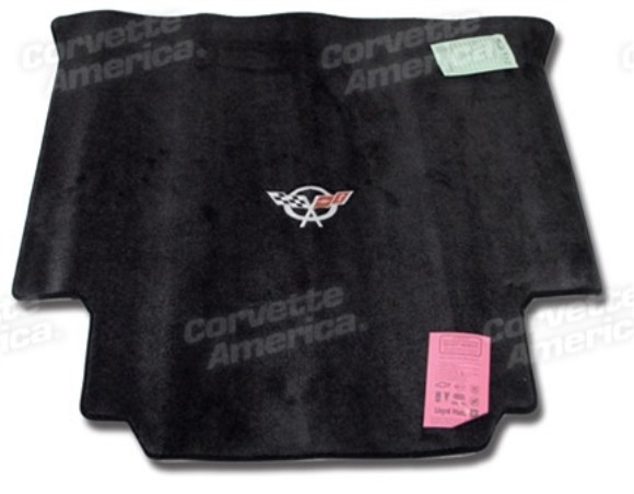 Cargo Mat. Black W/Silver Applique Hardtop 99-00