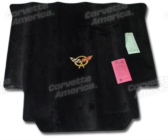 Cargo Mat. Black W/Gold Applique Hardtop 99-00