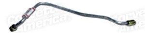 Brake Line. Rear Drum RH 63-64