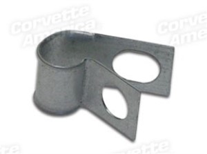 Clip. Brake Line Side Rail 66-67