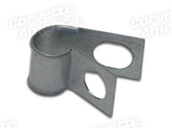 Clip. Brake Line Side Rail 66-67