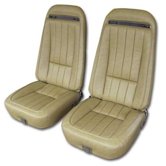 Leather Like Seat Covers. Light Saddle 70-71