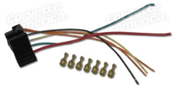 Headlight Switch Plug & Terminal Kit 64-67