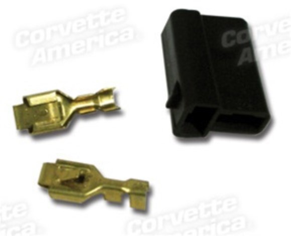 Transistor Ignition Connector. Double Female On Harness 64-74