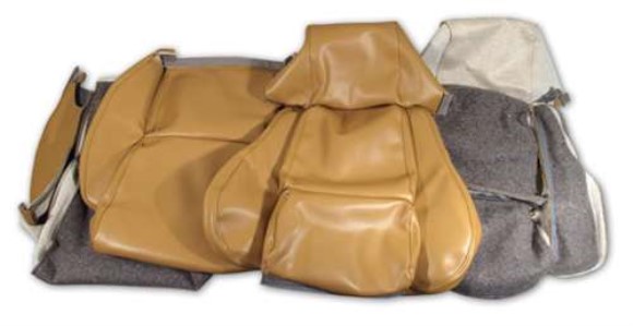 Leather Like Seat Covers. Saddle Standard 84-87