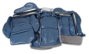 Leather Like Seat Covers. Blue Sport 84-85