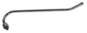 Choke Tube. Fuel Injection Chrome 63-65