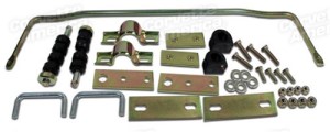 Sway Bar Kit. Rear 3/4 Inch w/o OEM Bar 63-82