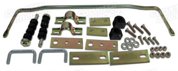 Sway Bar Kit. Rear 3/4 Inch w/o OEM Bar 63-82