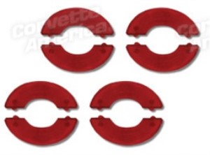 Door Panel Reflector Lenses. 8 Pieces 63-64