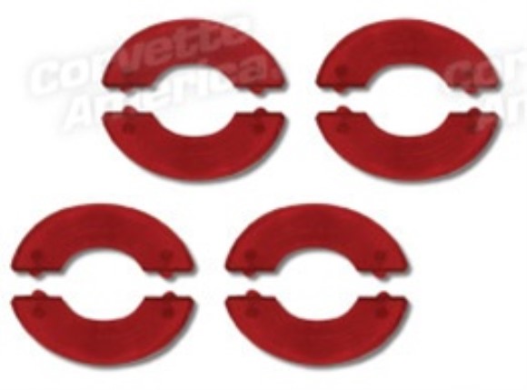 Door Panel Reflector Lenses. 8 Pieces 63-64