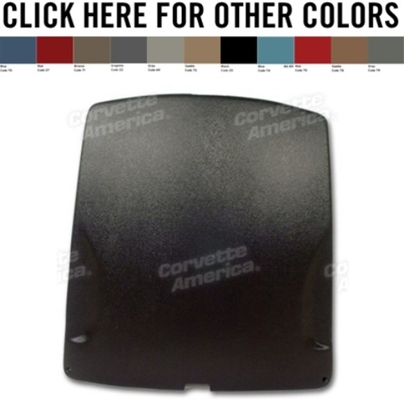 Seat Back. Black 70-78