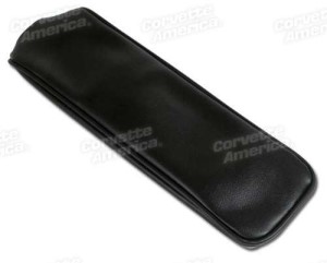 Center Armrest Cover. Black Vinyl 65-66