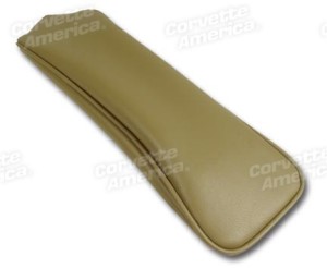 Center Armrest Cover. Saddle Vinyl 65-66