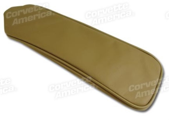 Center Armrest Cover. Saddle Leather 65-66