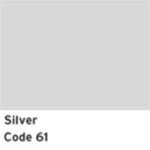 Center Armrest Cover. Silver Leather 64-66