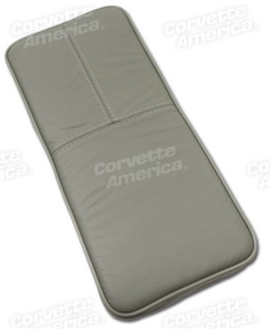 Center Armrest. Gray Leather 92-96