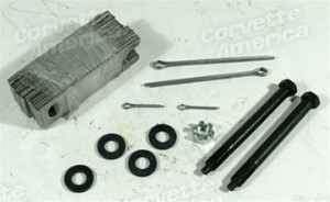 Trailing Arm Shim Kit. Stainless Steel W/Bolts 63-82