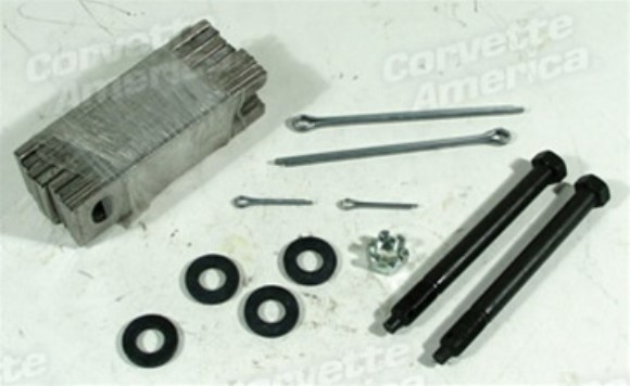 Trailing Arm Shim Kit. Stainless Steel W/Bolts 63-82