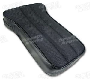 Center Armrest. Black Vinyl 69-75